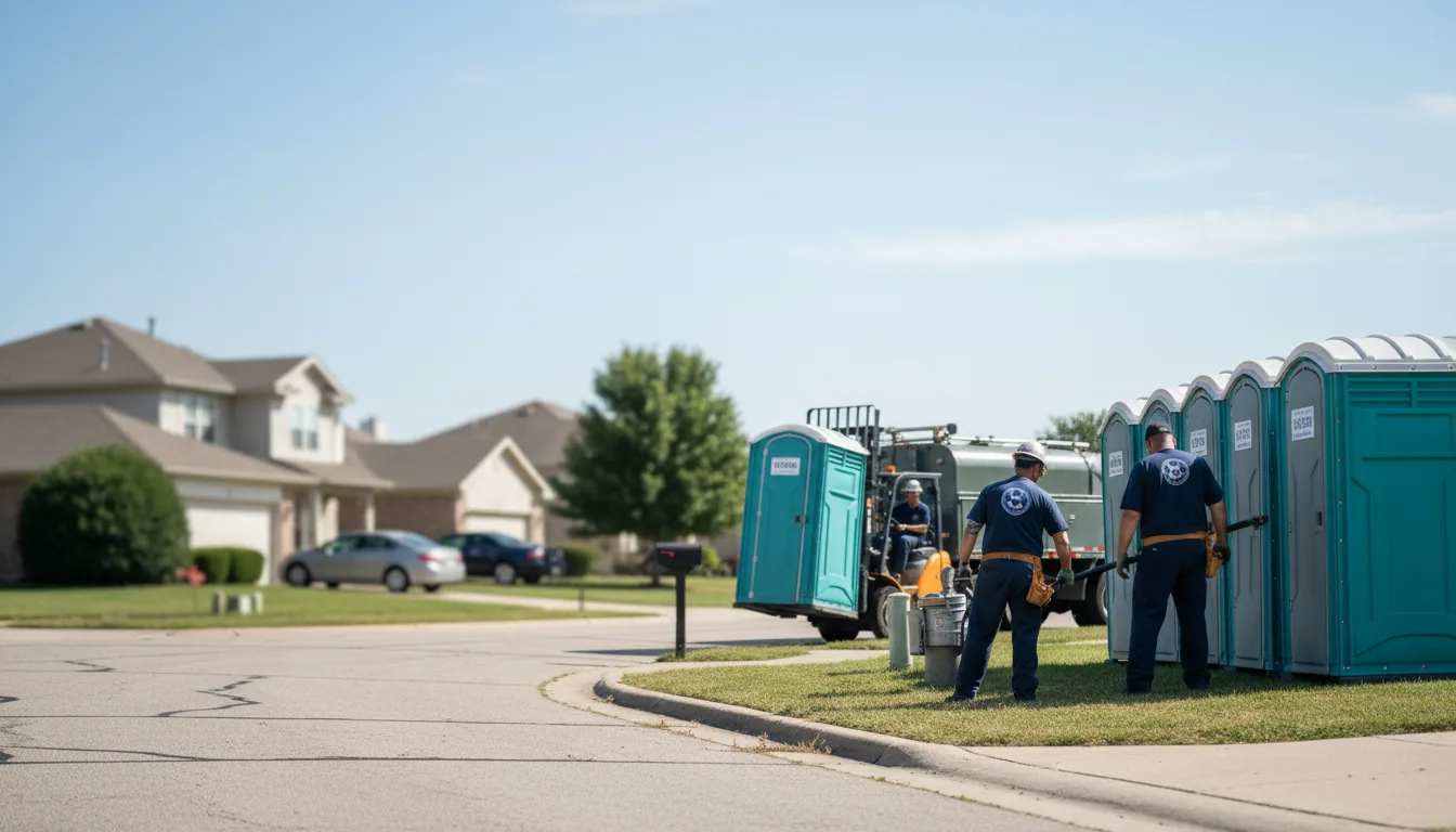 Porta Potty Rental in Oskaloosa, KS near me